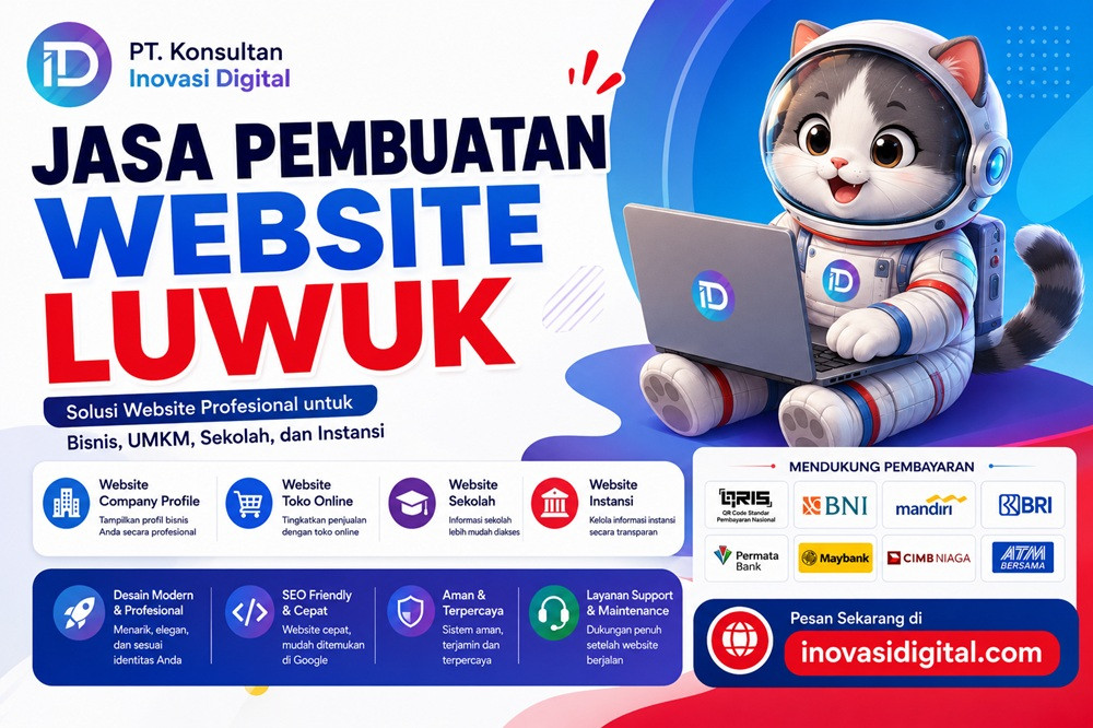 Jasa Pembuatan Website Luwuk – Solusi Website Profesional untuk Bisnis, UMKM, Sekolah, dan Instansi