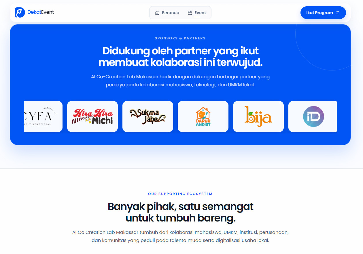 PT Konsultan Inovasi Digital Tekan MoU Bersama DekatLokal